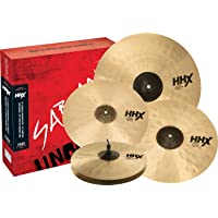 Sabian HHX Complex Juego de platillos promocionales con 18&quot- Thin Crash (15005XCNP)